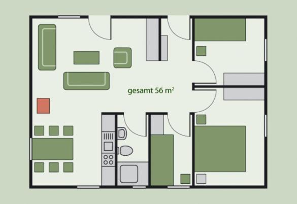Ferienhaus-Park Brennickenswerder Lychen Zewnętrze zdjęcie